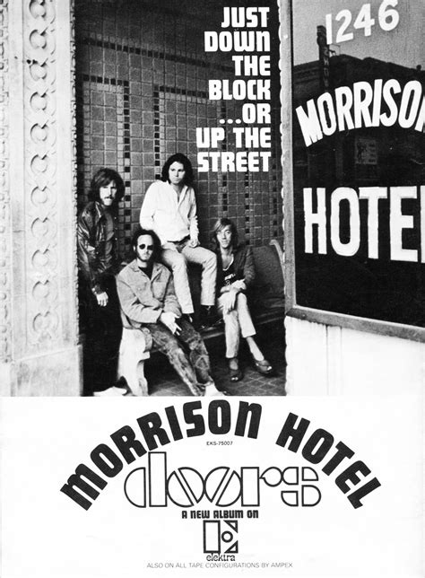 That Devil Music Fossils The Doors Morrison Hotel 1970