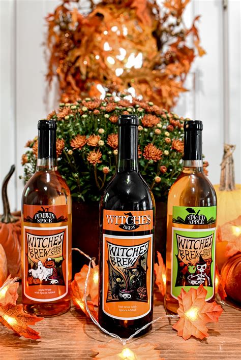 Witches Brew Wine Original Mulled Spiced Apple And Pumpkin Spice From