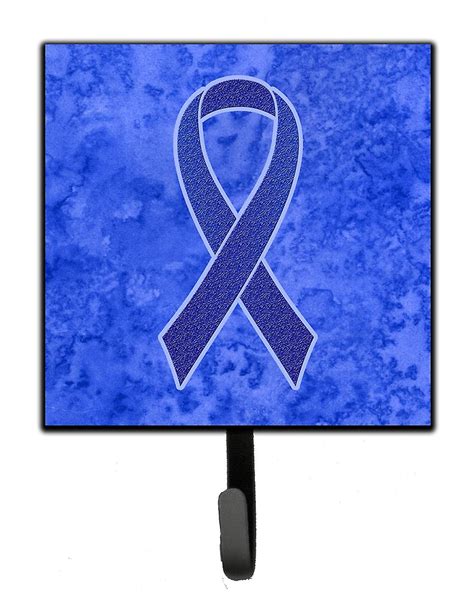 Dark Blue Ribbon For Colon Cancer Awareness Leash Or Key Holder Fruugo Uk