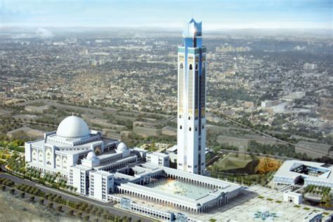 Algerian Grand Mosque With Worlds Tallest Minaret Set For Completion