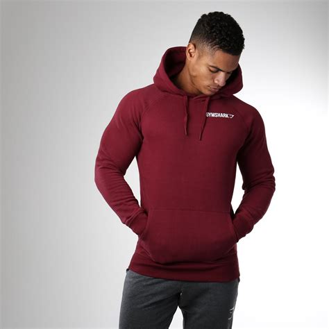 Gymshark Crest Pullover Hoodie Port 40 The Perfect Cover Up As The