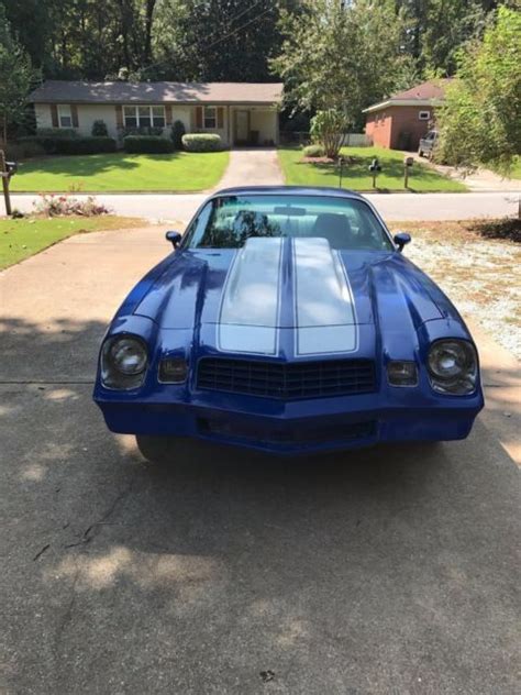 Blue 1980 Z28 Camaro For Sale Photos Technical Specifications