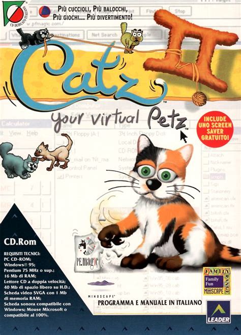 Catz Ii Your Virtual Petz Cover Or Packaging Material Mobygames