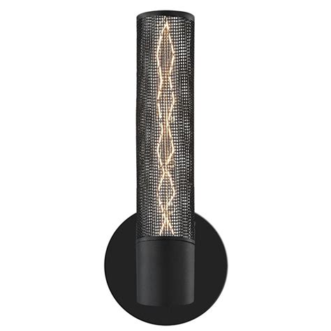 New designs constantly reach new heights that impress without overwhelming the viewer. Sonneman Lighting Gotham Textured Black Sconce | 4942.97 | Destination Lighting