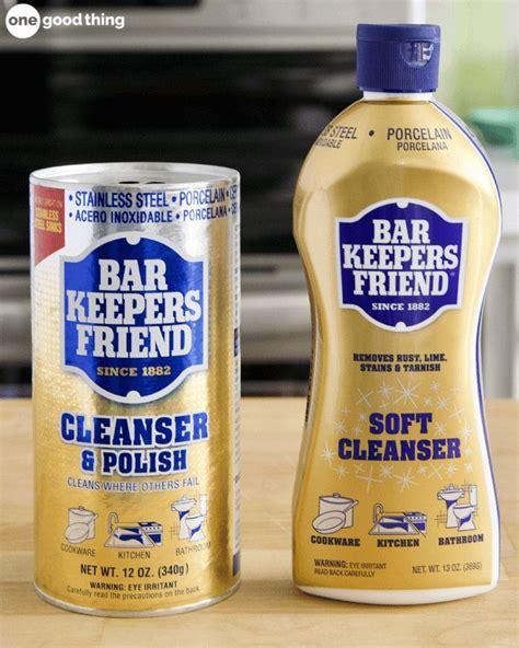 This multipurpose cleanser & polish offers an effective way to bring shine to kitchen, bathroom & outdoor surfaces. Bar Keepers Friend - My 14 Favorite Uses! in 2020 | Clean ...