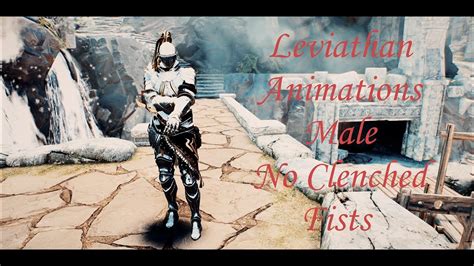 Skyrim SE LE Leviathan Animations Male Idle Walk And Run Version