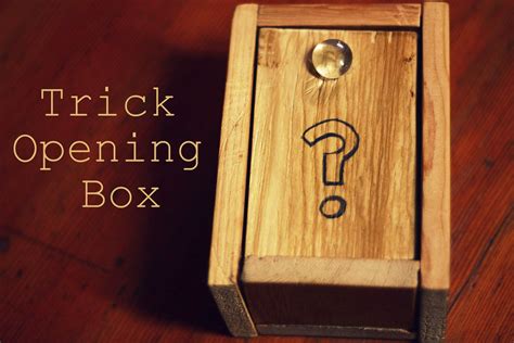 Trick Opening Box Box Hacks Wooden Puzzle Box Puzzle Box