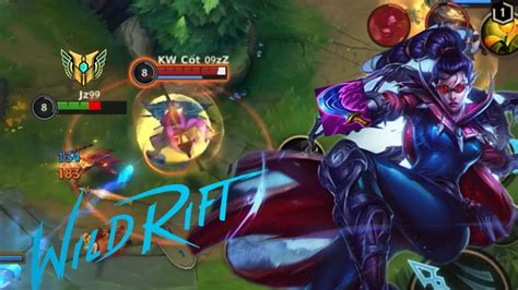 Wild Rift Vayne Gameplay Vayne New Build Vs Runes Youtube