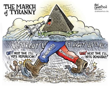 The March Of Tyranny Drawing By Grrrgraphics Art Fine Art America
