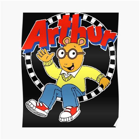 Arthur Logo Poster For Sale By Guyordon Redbubble