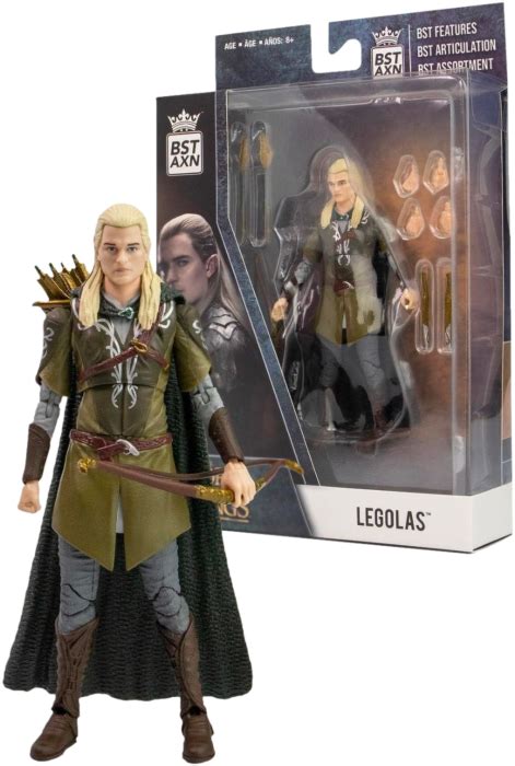 The Lord Of The Rings Legolas Bst Axn 5 Action Figure By The Loyal