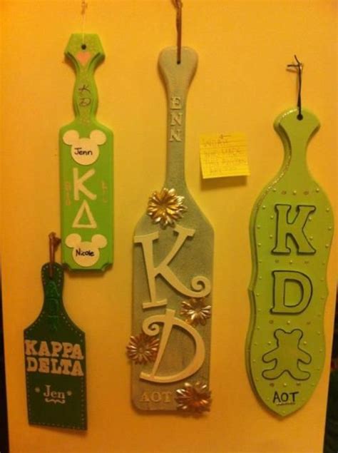 Kd Paddle Collection Sorority Sugar Kappa Delta Sorority Ts