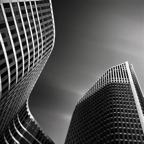 Black And White Modern Architecture Photography