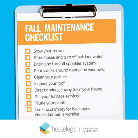Fall Home Maintenance Checklist To Get Your Home Ready For Winter