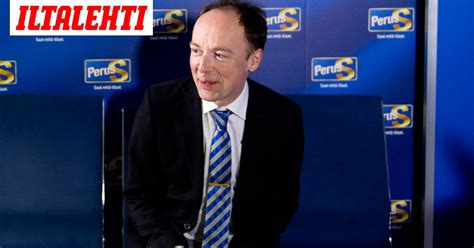 «on epävarmaa, olisiko jokin muu suomalainen hallitus onnistunut välttä. Halla-Aho ehdokkaaksi kunta- ja eduskuntavaaleihin