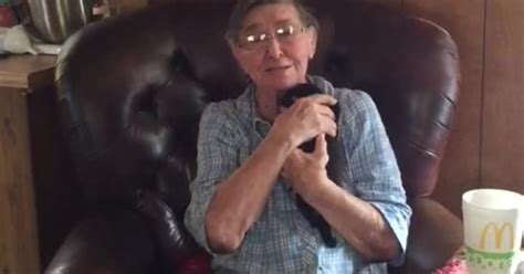 80 Year Old Grandma Cries Out After Getting A New Puppy Cesars Way