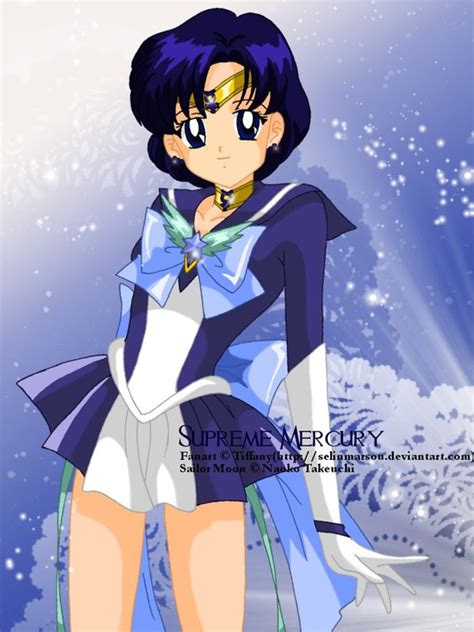 Supreme Sailor Mercury Sailor Moon Fan Art Fanpop