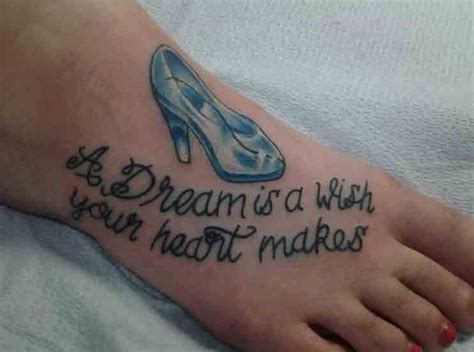 Check spelling or type a new query. Cinderella Shoe-15 Cutest Disney Tattoos That Will Make You Want To Have One