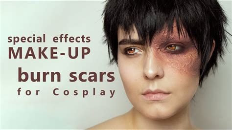 Burn Scars Sfx Makeup Tutorial Youtube