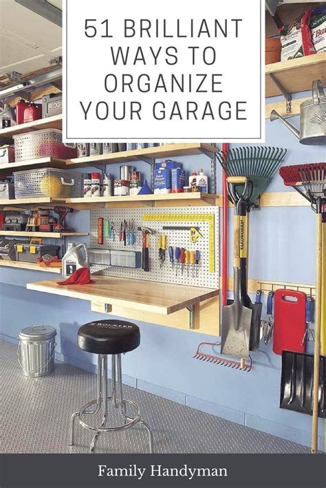 46 Garage Storage Ideas You Can Diy Garage Workshop Organization Man