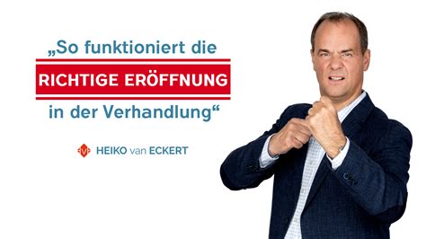 Verhandlung Im Vertrieb Erfolgreich Eröffnen