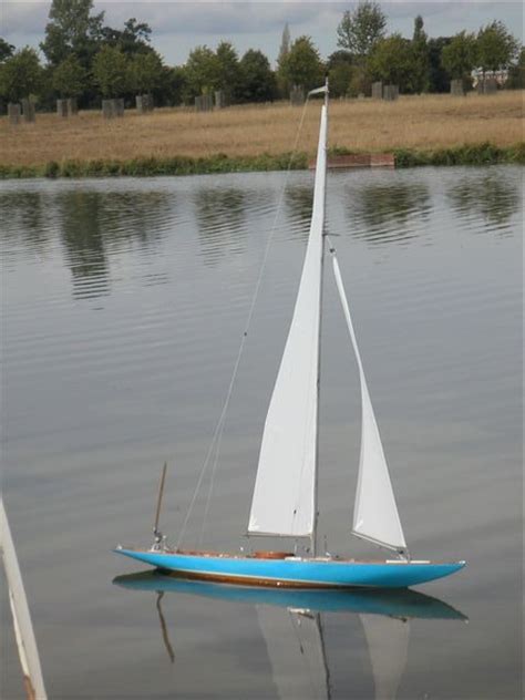 Latica 10 Rater Model Pond Yacht Built 1950 In Bedford Weight