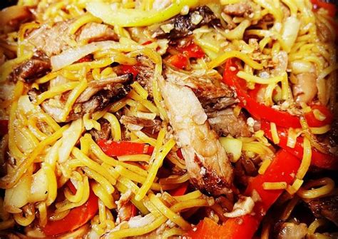 Leftover Roast Pork With Vegetable Chow Mein Recipe By Minda Cookpad