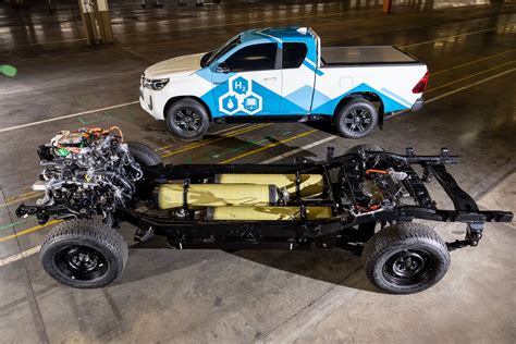 Toyota Reveals Hydrogen Fuel Cell Powered Hilux Prototype