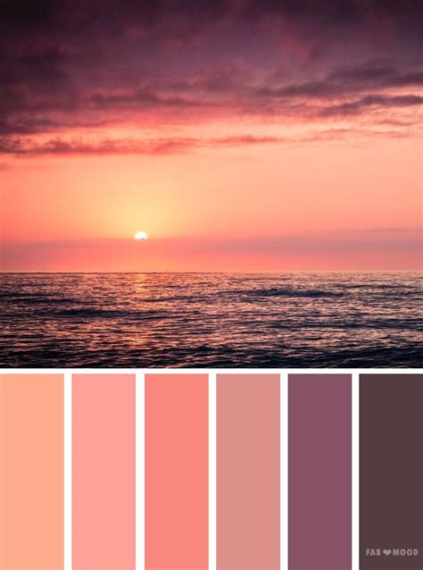 Color Palettes Inspired By Sky Sunset Color Palette Color Palette