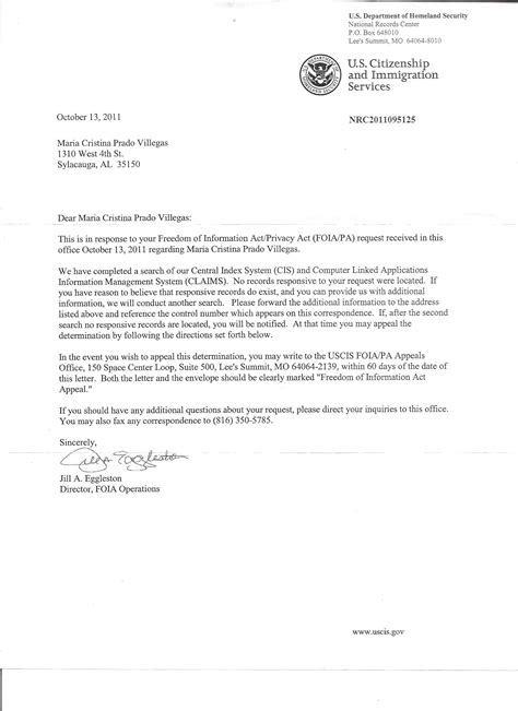 Rfe Response To Uscis Sample Cover Letter R A R I R I
