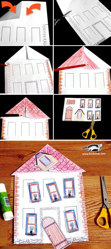 Krokotak How To Make A Paper House