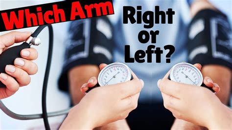 Which Arm To Take Blood Pressure Right Or Left Arm For Blood Pressure