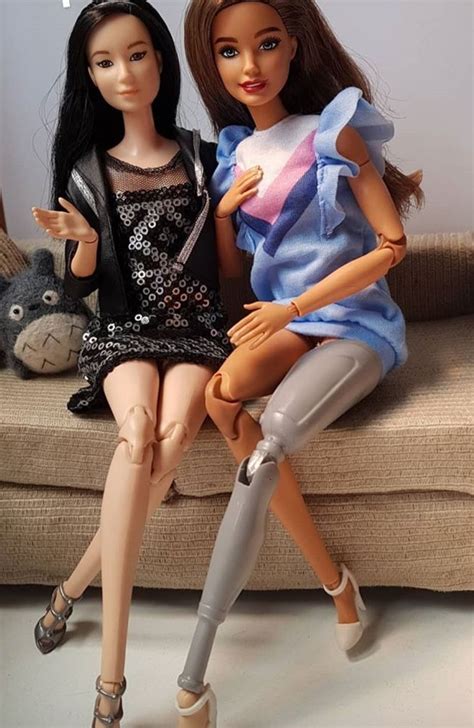 Prosthesis Barbie Barbie Barbie Dolls Leg Prosthesis