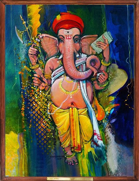 Pin By Sravani Subha On Ganeshmurugan And Ayyappa Ganesha Art Ganesha