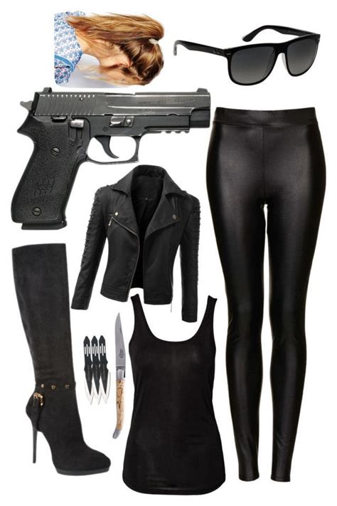 Spy Outfit By Britishmuffin Liked On Polyvore Featuring Topshop Sallyandcircle Doublju Love