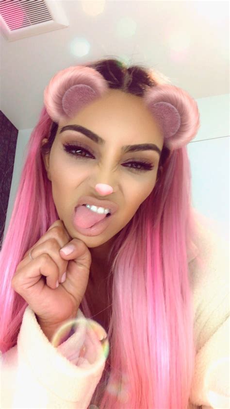 Kim Kardashian Pink Hair Popsugar Beauty