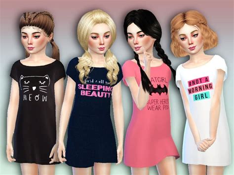 Little Sim Girls Will Feel Just Like Sleeping Beauties In These 4 Long