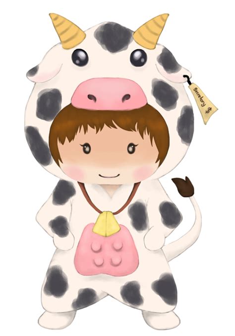 Clipart cow kawaii, Clipart cow kawaii Transparent FREE for download on png image