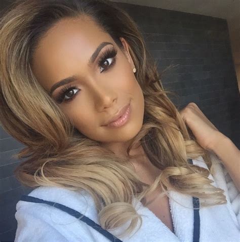 Erica Mena Breaks The Internet In A Skimpy Golden Swimsuit By The Pool