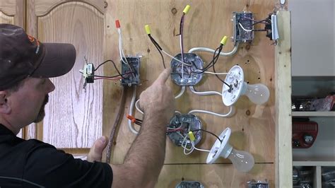 New wiring diagram for multiple lights on a three way switch. How To Wire A 3 Way Light - YouTube - DIY projects - WikiDIY.org