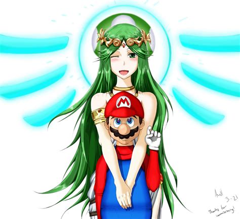 Palutena X Mario By Avilfrey On Deviantart