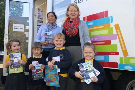 Mobile Library Outreach Bus Inspires Bulmer School Pupils To Embrace