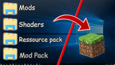 Comment Ajouter Des Mods Shaders Ressource Pack à Minecraft Tuto 1