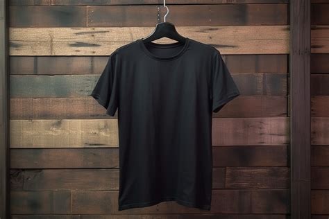 Black T Shirt Mockup Graphic By Illustrately · Creative Fabrica