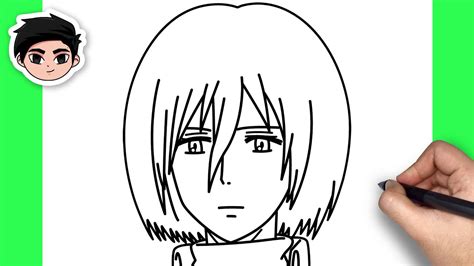 How To Draw Mikasa Ackerman Attack On Titan Easy Step By Step