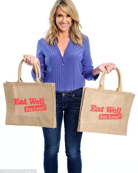 leila mckinnon is co hosting new nine tv show eat well for less daily mail online