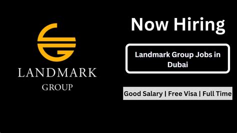 Landmark Group Dubai Announces New Jobs 2023