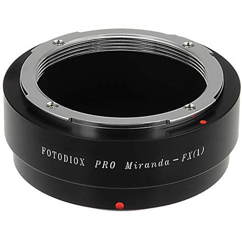 fotodiox miranda pro lens adapter for fujifilm mir fxrf pro bandh