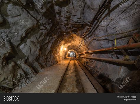 Underground Gold Ore Image And Photo Free Trial Bigstock