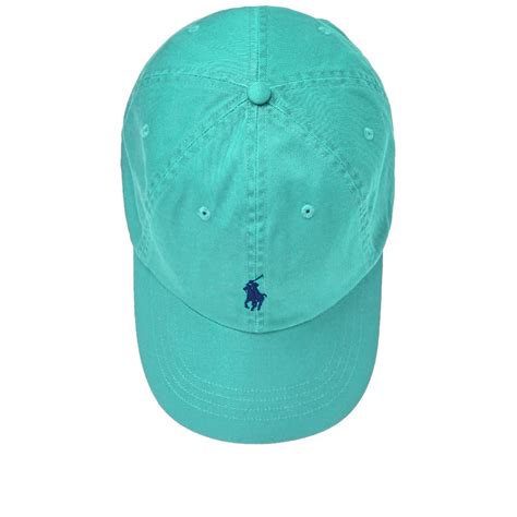 Polo Ralph Lauren Classic Baseball Cap Sunset Green End Us